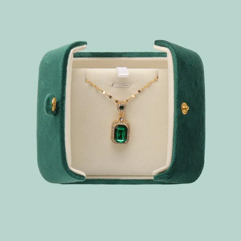 Green Pendant Necklace