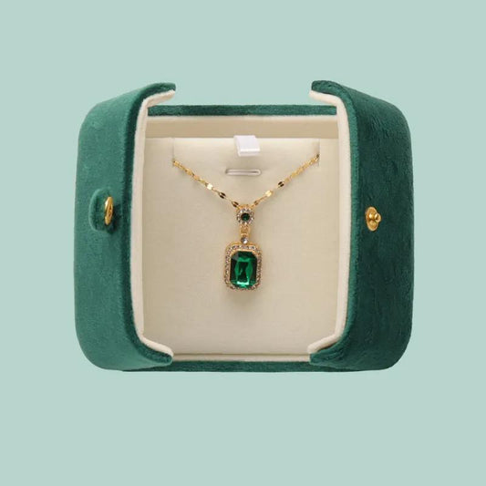 Green Pendant Necklace