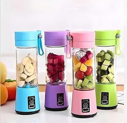 Portable Electric 6 Blade USB Juice Maker – 380ml